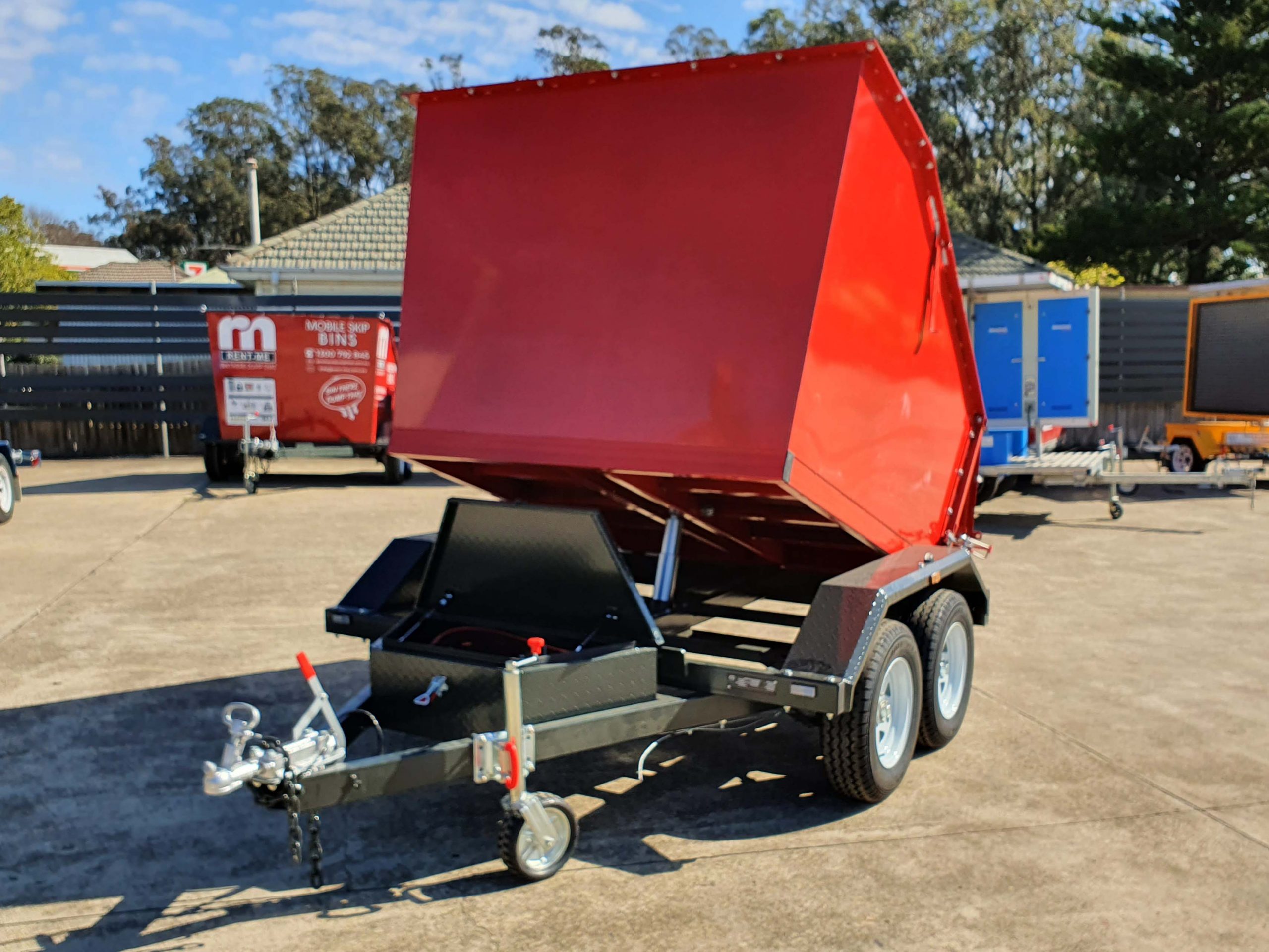 Mobile Tipper Skip Bins For Sale - Buy a Trailer Bin